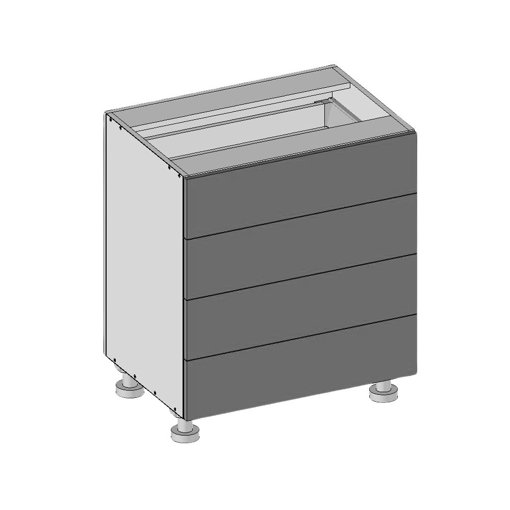 4 Drawer Unit