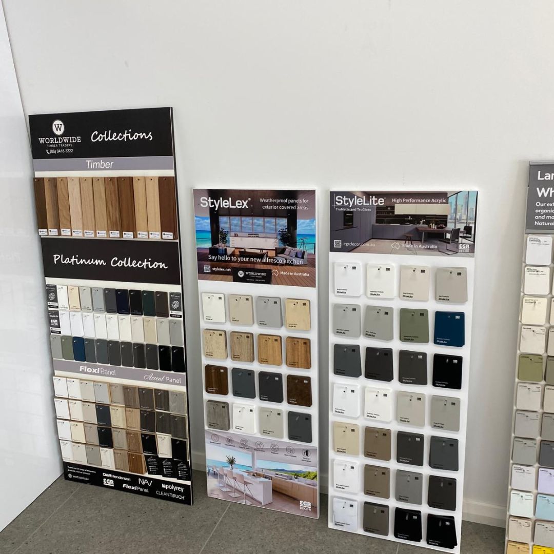 Color collection for cabinets in Atwell