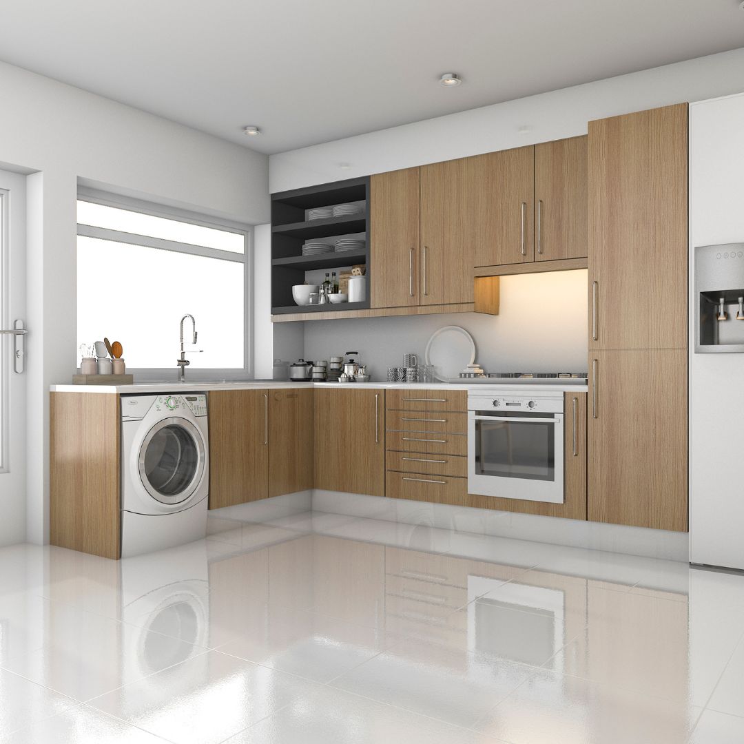 Laundry Room Cabinets in Alfred Cove