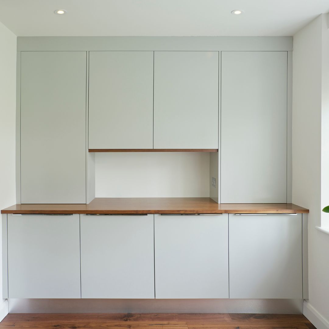 Laundry Room Cabinets with Cupboards Calista